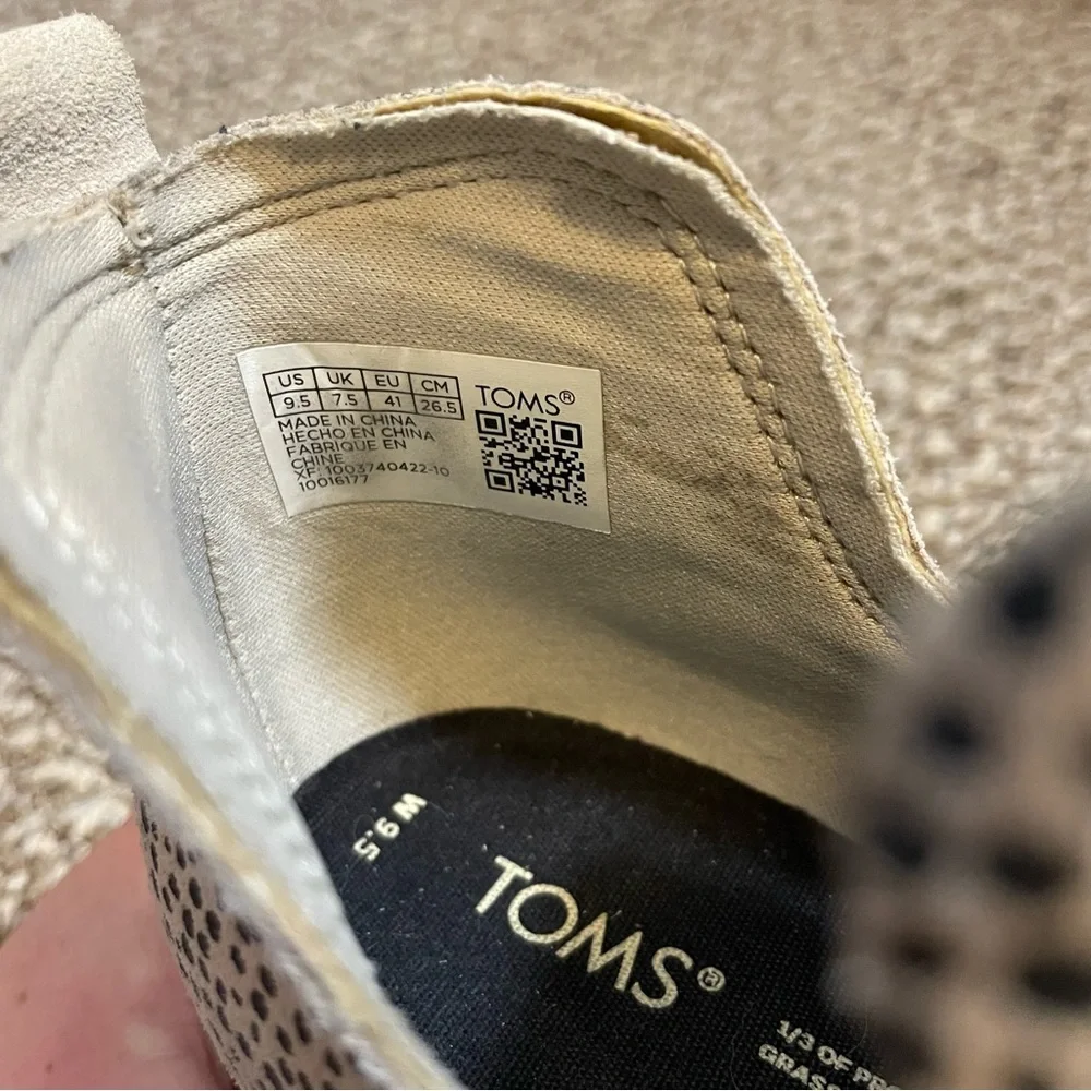 TOMS Kallie Wedge Ankle Bootie Animal Cheetah Print